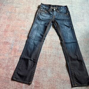 EUC Men's True Religion Dark Wash Straight Leg Jeans